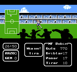 Tecmo Cup - Football Game (Spain) In game screenshot
